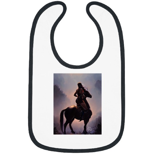 Country Horse Rider by Don Castillo Artist on FB Bibs