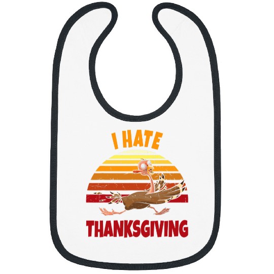 Turkey Autumn Fall Pumpkin Funny Thanksgiving Day 216 Bibs