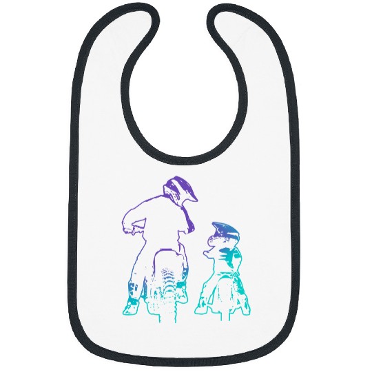 Dirt Bike Dad and Son Motocross Biking Bibs