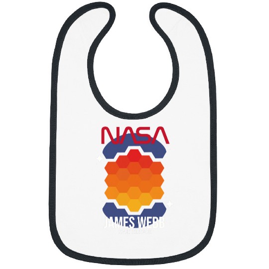 Lacrosse Gift NASA James Webb Space Telescope JWST Worm Logo Bibs