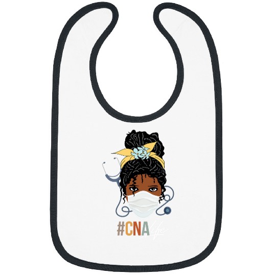 Dope Black Melanin Popping Queen nurses Assitant First Aider Bibs