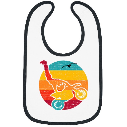 Dirt Bike Motocross Motorcycle Boys Men Bibs