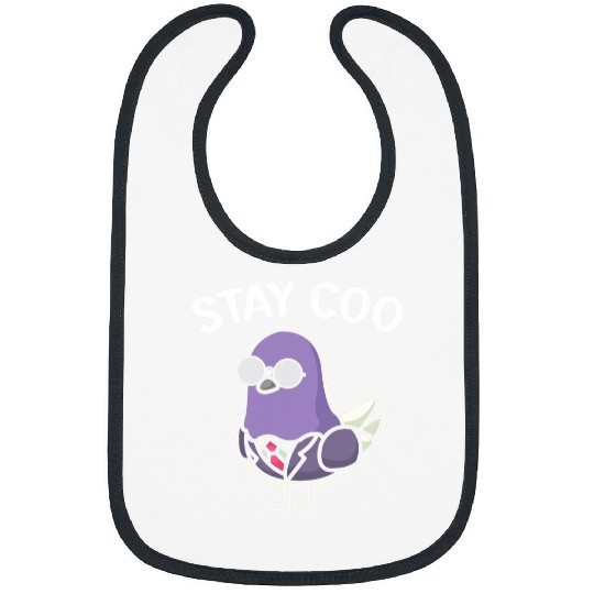 Stay Coo Pigeon Lover Bird Whisperer Flying Bird 21 Bibs