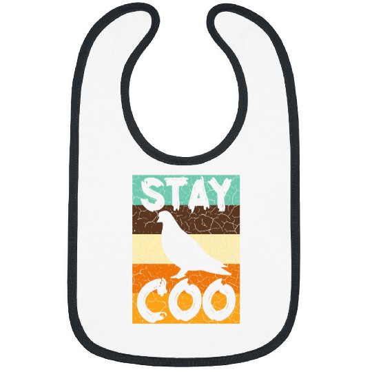 Pigeon breeder 2STAY COO 2Funny Bird Pigeon 21 Bibs