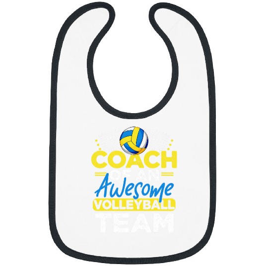 Coachs of an Awesome Volleyball Team Funny Volleyball Coach Bibs