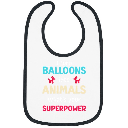 Funny Balloon Artist Balloon Animal Twister 3 Bibs