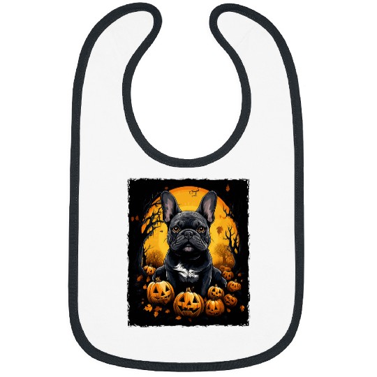 French Bulldog Halloween Bibs