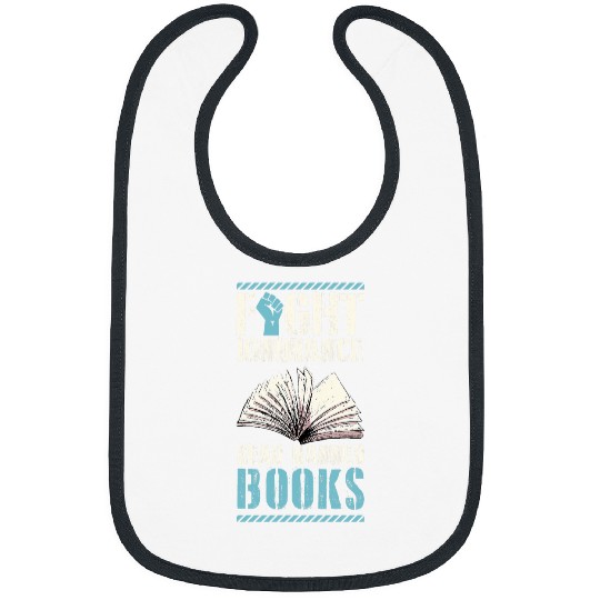 Fight Ignorance Read Banned Books Literary Teacher Librarian Bibs