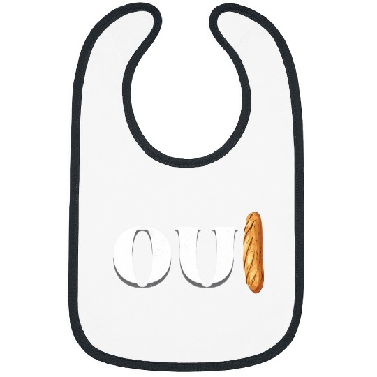 Baguette French Bread France Food Lover Baker Bakery Bibs