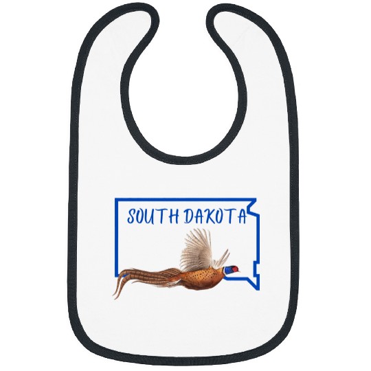 South Dakota State Bird RingNeck Pheasant Bibs