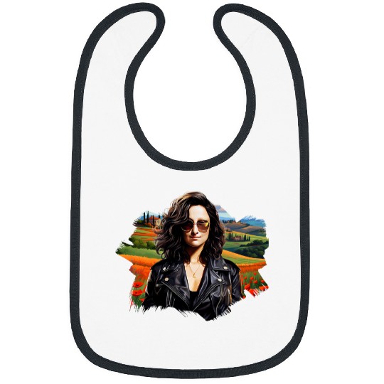 Cool Mona Lisa Sunglasses famous Leonardo Da Vinci Art Bibs
