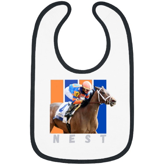 Nest Horse Horse Racing Thoroughbred Santa Anita Del Mar Bibs