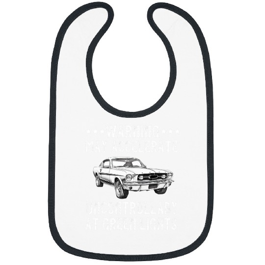 Muscle Car Men American Classic Muscle Racing enthusiast 21 Bibs
