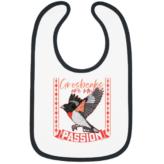 Grosbeak ornithology birdwatching biologist binocular birder 5 Bibs