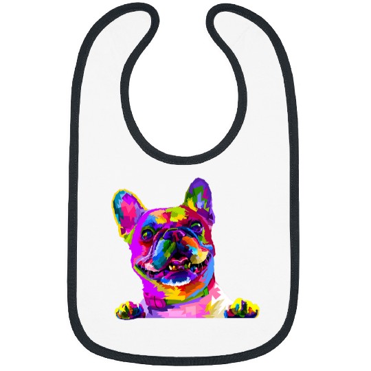 Motley Frenchie Frenchie type French Bulldog Pure Art Bibs
