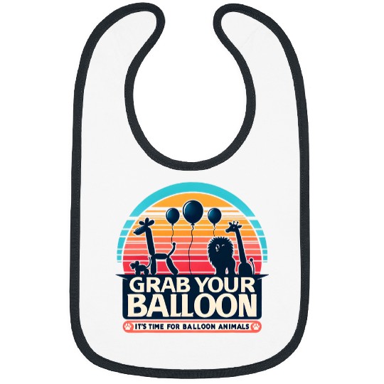 Balloon Animal Twister Grab Your Balloon Balloon Artist Bibs