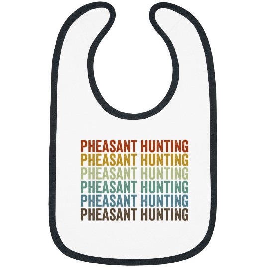 Pheasant Hunting Retro Bibs