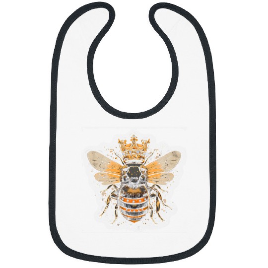 Queen BeeHoney Bee Bug vintages Beekeeping Beekeeper Bibs