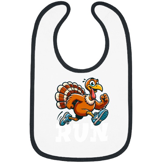 Run Funny Thanksgiving Running 5k Race Turkey Trot Bibs