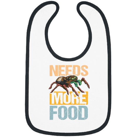 Lacrosse Gift Needs more food design for spider lovers and spider Bibs