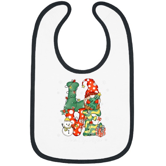 Love School Psychologist Psychology Gnomes xmass Tree Lights Bibs