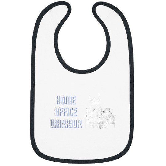 Mens homes office warrior for men who work in the homes office Bibs