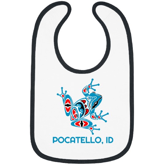 Pocatello ID BlueFrog PNW Art Native American Bibs