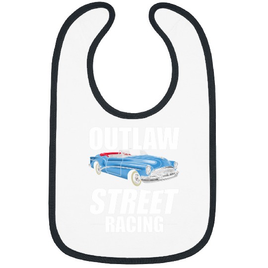 Outlaw Street Racing Funny Drag Racing 212 Bibs