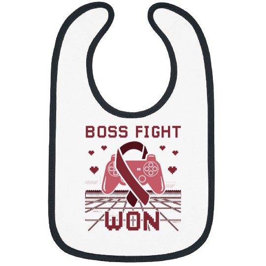 Multiple Myeloma Awareness Boss Fight Won Gamer Bibs