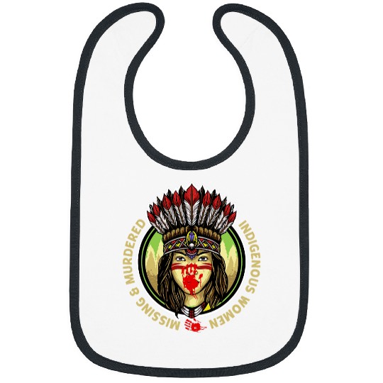 MMIW Missing Murdered Indigenous Women Hand Dreamcatcher Bibs