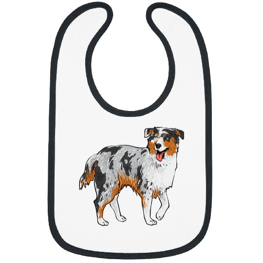 Discover Mini Aussie Miniature Australian Shepherd 2 Bibs