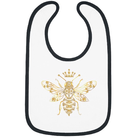 Queen Bee Jewelry Jewels Cute Beekeeping Beekeeper Bibs