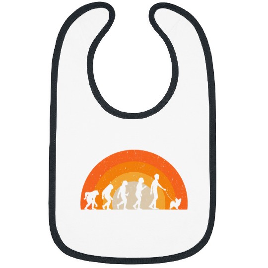 Papillon Dog Cool Evolution Bibs
