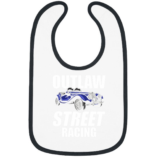 Outlaw Street Racing Funny Drag Racing 220 Bibs