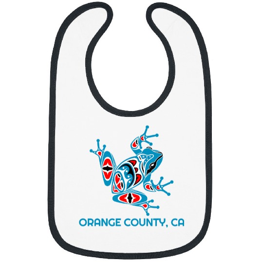 Orange County CA BlueFrog PNW Art Native American Bibs