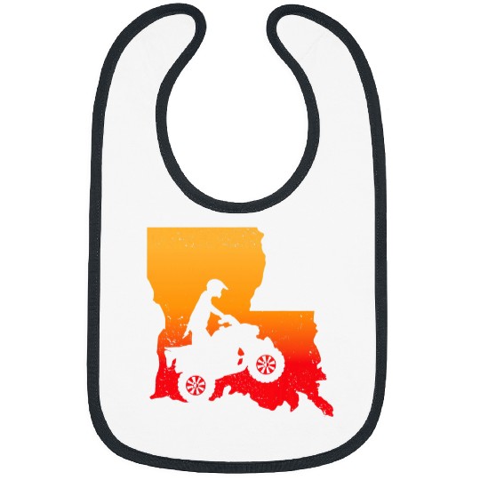 Quad bike or Four Wheeler Louisiana Sunset Art Motorcycle Bibs