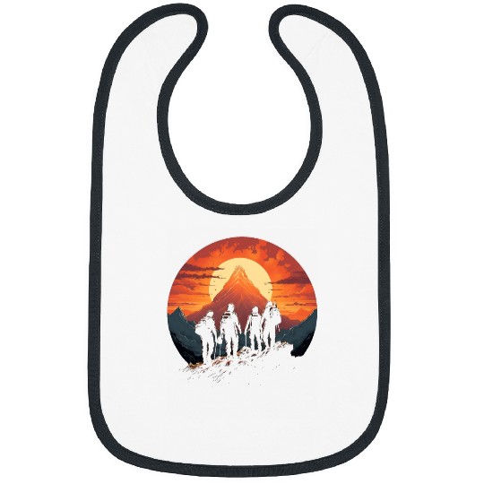 Rock Climbing Rock Climbers Hikers Bouldering Sunset Bibs