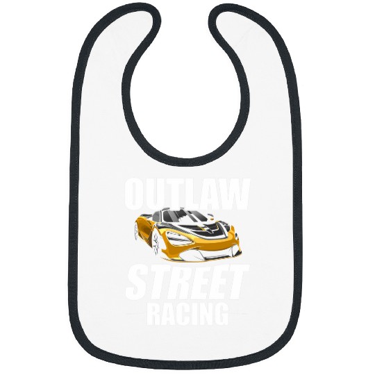 Outlaw Street Racing Funny Drag Racing 221 Bibs