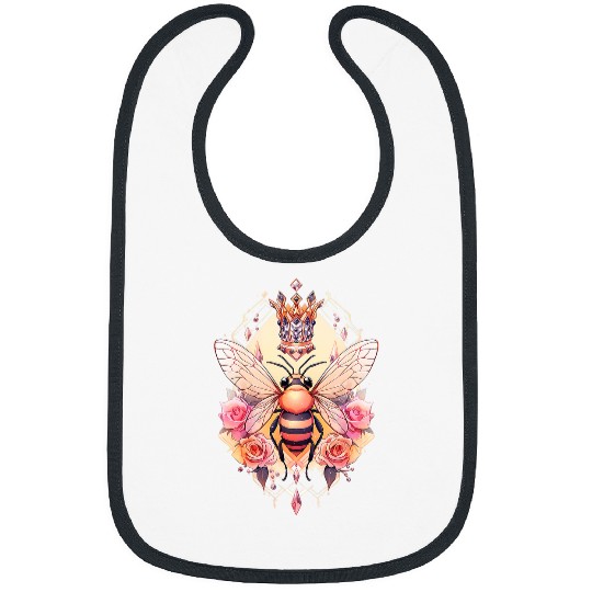 Queen bee and Honey Beekeeper Beekeeping 6 Bibs