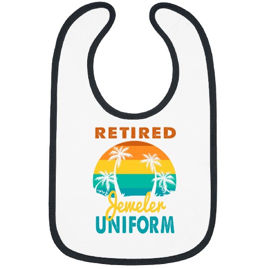Retired Jeweler Uniform Tropical Island Retirement Bibs