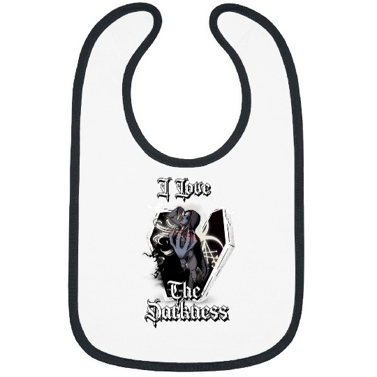 I Love The Darkness Alt Girl Aesthetic Horror Gothic Vampire Bibs