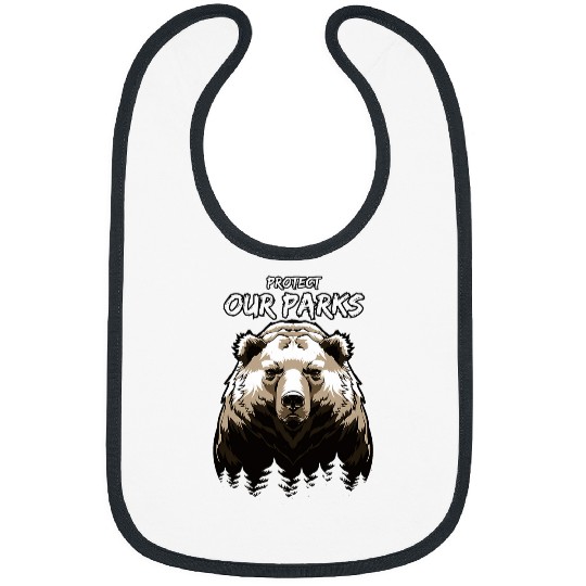 protect our parks hiking camping bear national park Bibs