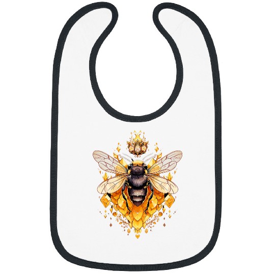 Queen bee and Honey Beekeeper Beekeeping 8 Bibs