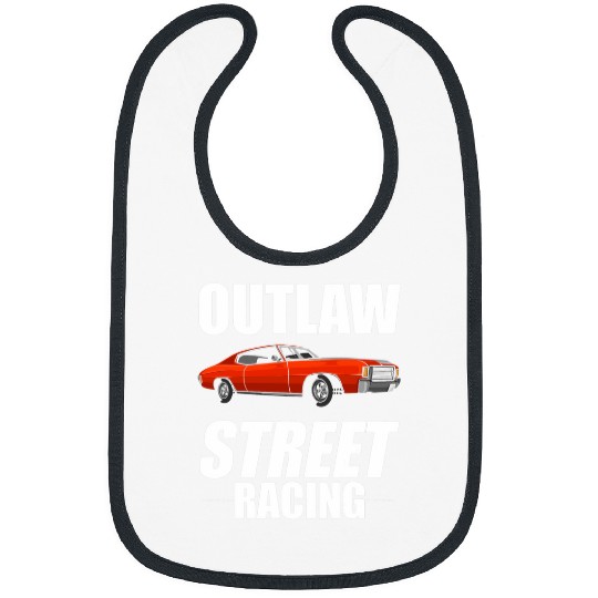 Outlaw Street Racing Funny Drag Racing 243 Bibs