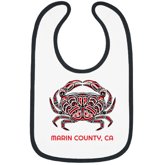 Marin County californias Dungeness Crab Native American Bibs