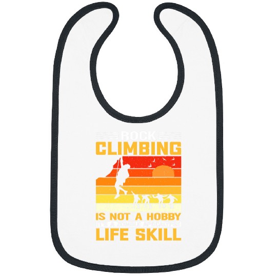 Rock Climbing Mountain Climber Boulder Sports Rock Climbing 1 Bibs