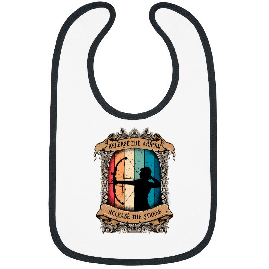 Release The Arrow Release The Stress Archer Archery Bibs