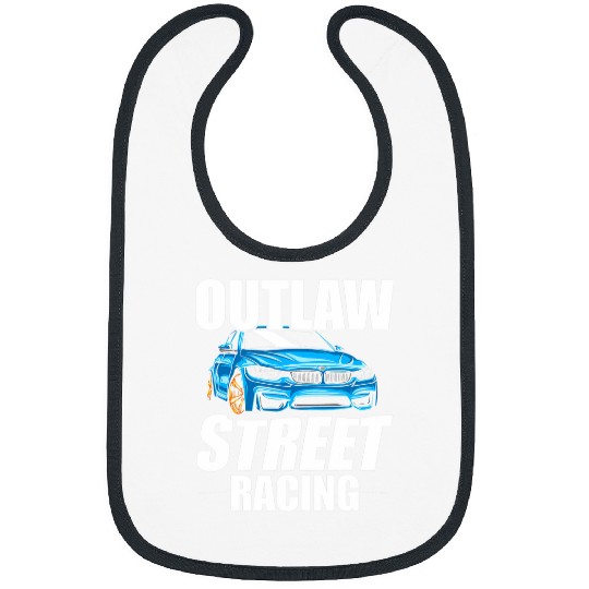 Outlaw Street Racing Funny Drag Racing 29 Bibs