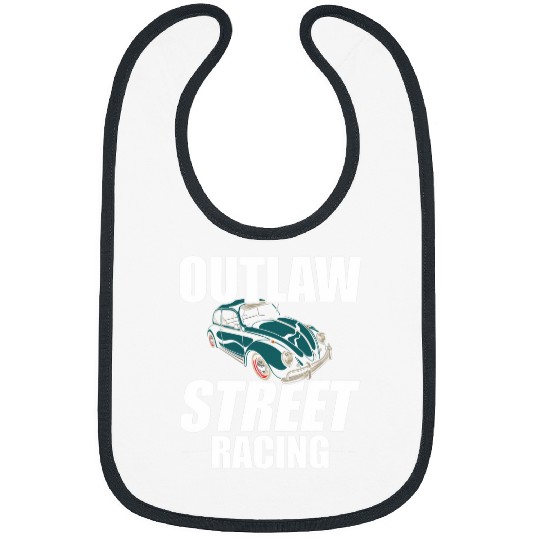 Outlaw Street Racing Funny Drag Racing 227 Bibs