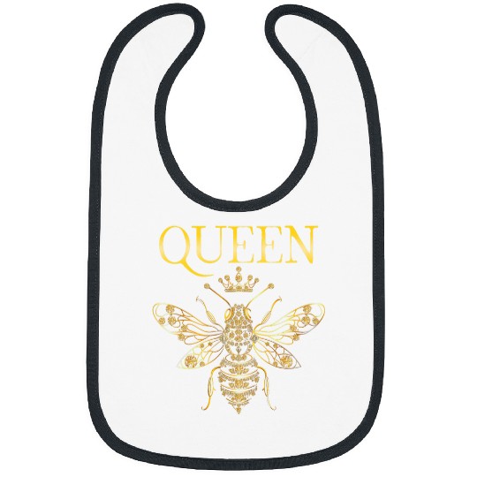Queen Bee Jewelry Jewels Cute Beekeeping Beekeeper 6 Bibs